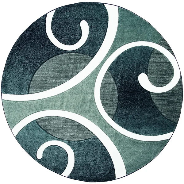 United Weavers Bristol Riley Navy Area Rug - 7&10x22 Round