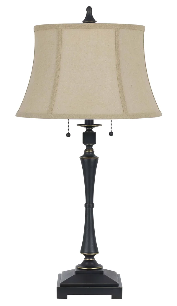 Cal Lighting Madison Table Lamp - Oil Rubbed Bronze - BO-2443TB