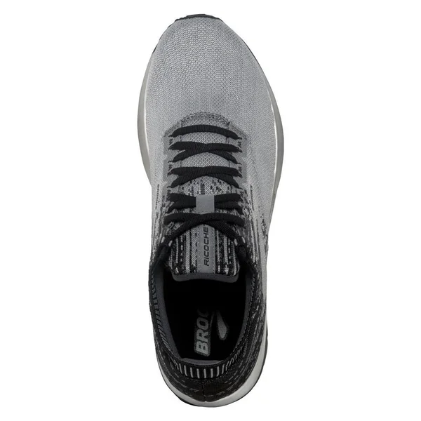Brooks Ricochet (Grey/Black/Ebony) Men's Running Shoes