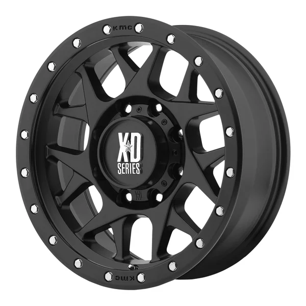 XD Series by KMC Wheels Bully 18x9 8x180.00 Black (-12 mm)
