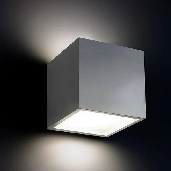 Modern Forms WS-W9201-40-BZ Bloc LED Outdoor Up or Down Wall Light 4000K in Bronze