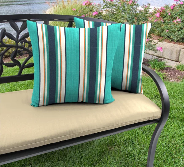 Jordan Manufacturing 9950PK2-3568L Token Surfside Pillow 18-in - Outdoor Pillows
