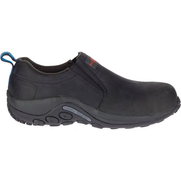 Merrell Work Jungle Moc Leather Composite Toe Men's Shoes Black : 13 W