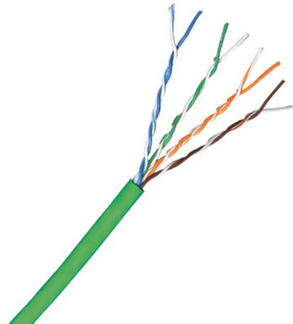 Comprehensive 1000' Cat 5e 350MHz Solid Cable - Green