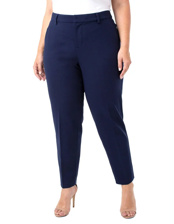 Liverpool Kelsey Knit Trouser - Plus - Size 22 W, Cadet Blue