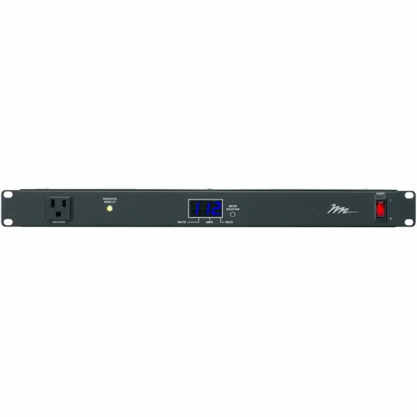 Middle Atlantic PWR-9-RPM - Essex Rackmount Power, 9 Outlet w/ Meter