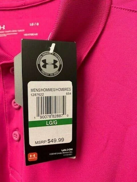 Under Armour Team Armour Polo-pink-l
