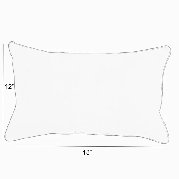 Sloane Butter Yellow Indoor/ Outdoor Knife Edge Pillow Set - 16 in x 26 in