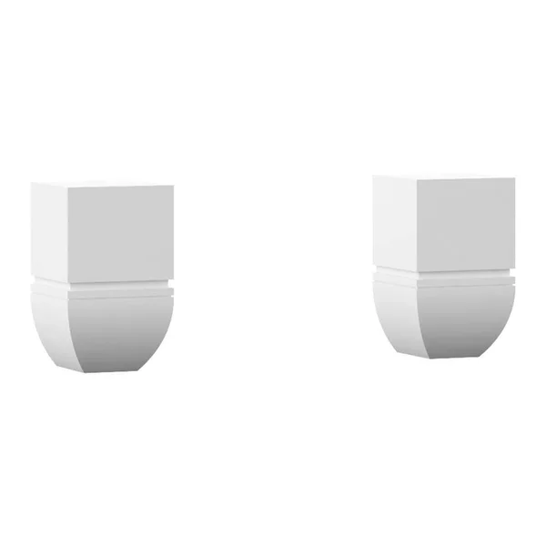 Villa Bath by RSI White Feet, LVCDF-WHT