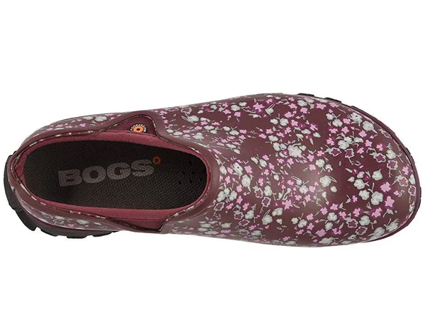 Bogs Sauvie Clog Ditsy Women's Violet Multi 7