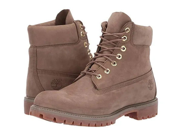 Timberland Men 6 inch Premium Waterproof Boots Beige 13
