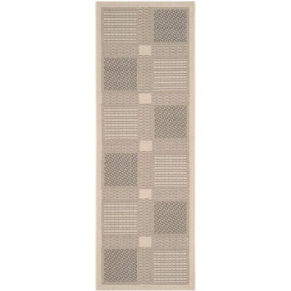 Safavieh Courtyard CY1928-3101 5&3x22 x 7&7x22 Natural - Blue Area Rug