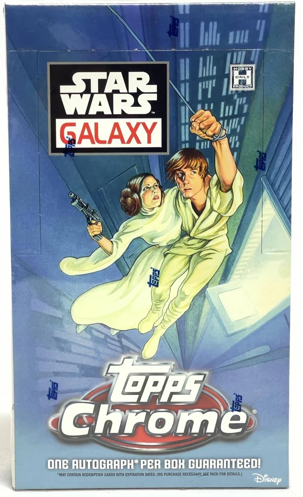 2021 Topps Chrome Star Wars Galaxy Hobby Box