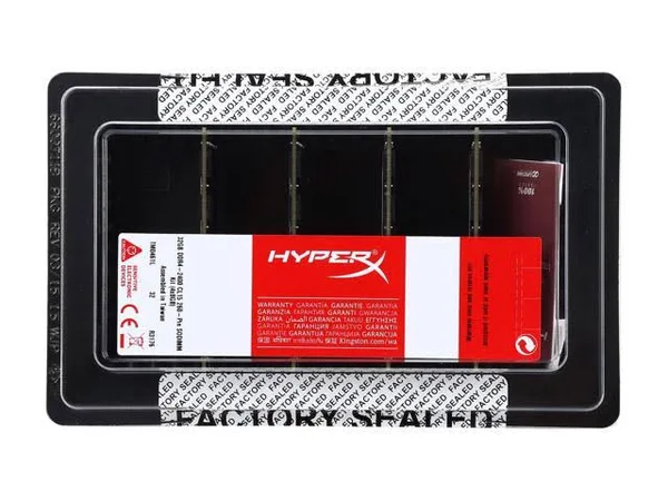 Kingston 32GB 2400MHz DDR4 Kit of 4 HyperX Impact