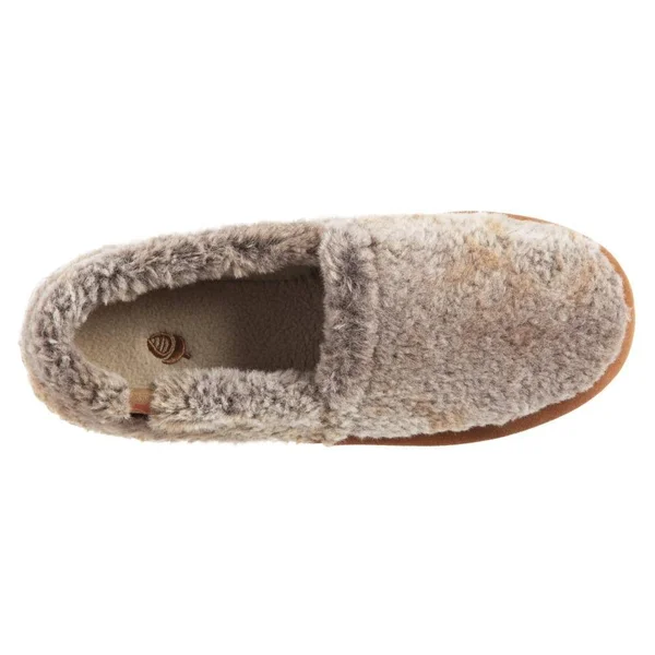 Acorn Women's Moc Slippers, Buff Popcorn, S