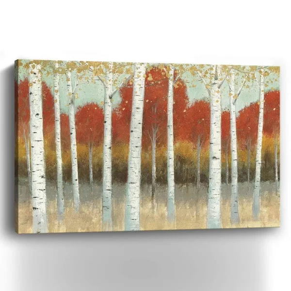 Fall Promenade I Canvas Giclee