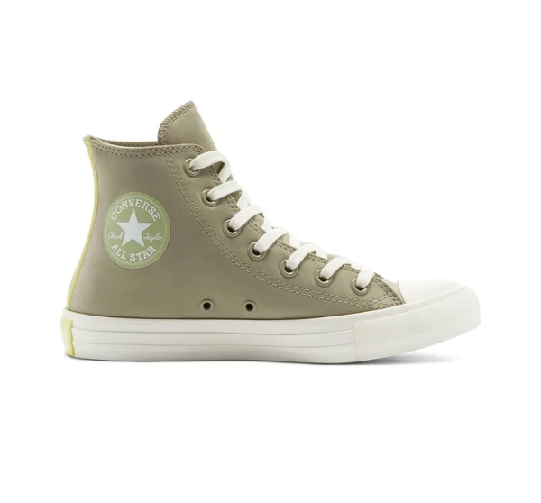 Converse Chuck Taylor All Star High Top Sneaker - Green - 6 Women's