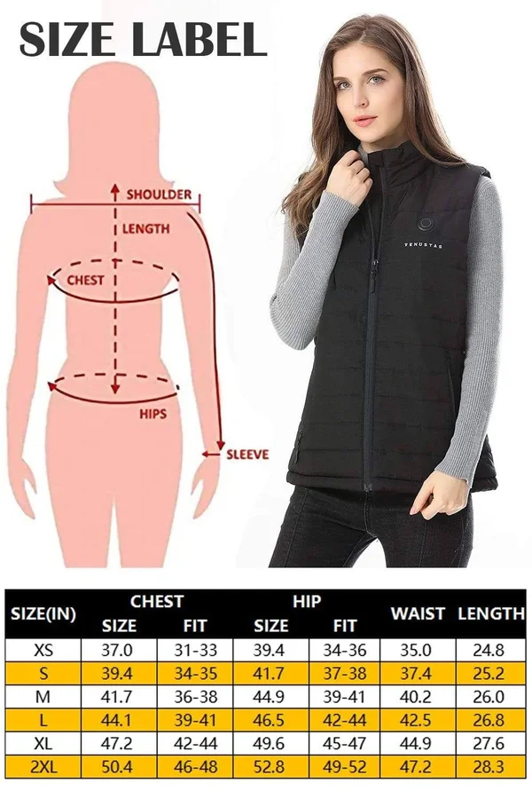 Women's Heated Vest 7.4V XL, Beige