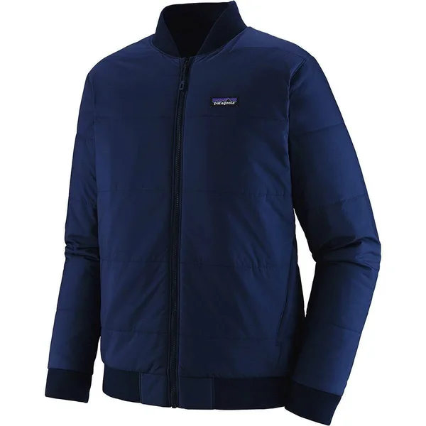 Patagonia Men's Zemer Bomber Jacket - Synthetic Down Jackets - Blue - 27871 - Xs