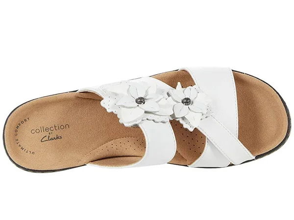 Clarks Merliah Violet 6 Women's White