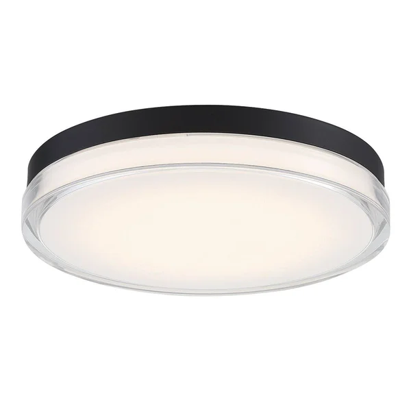 WAC Dot LED Round Flush Mount - FM-W57815-30-BK