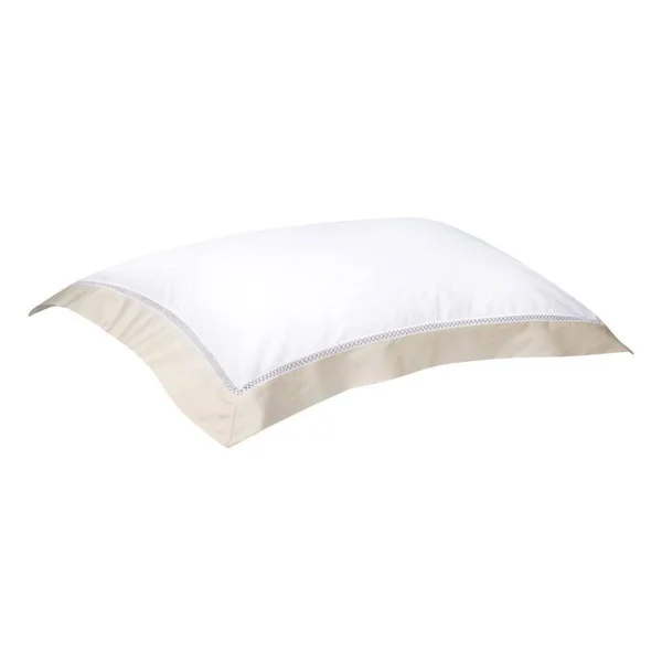 Yves Delorme Walton Bedding - Nacre (ivory) - King Sham