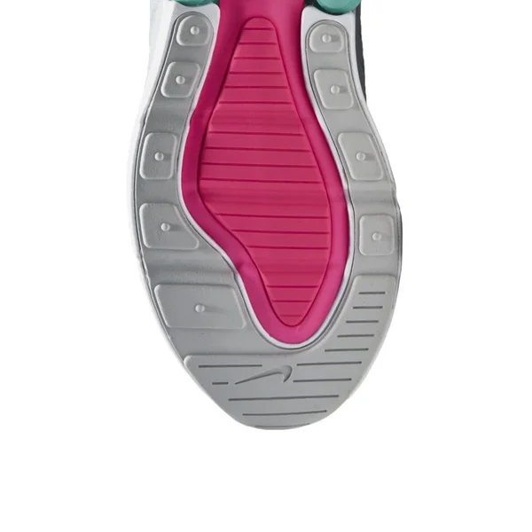 Nike Women's Women's Air Max 270 Sneakers - Pink/Teal/White - Size 7