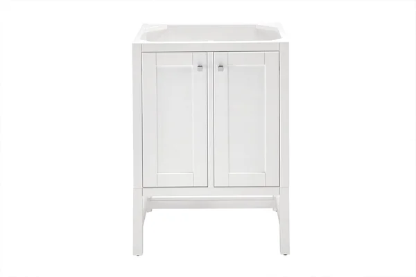 James Martin Furniture E445-V24-GW 24 in. Addison Single Vanity Cabinet with Doors Glossy White