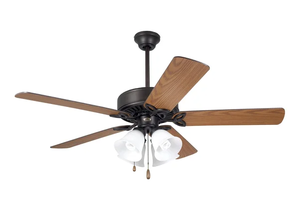Emerson Builder Plus 50x22 Ceiling Fan with Light Kit - Oil Rubbed Bronze - Dark Cherry/Medium Oak Blades