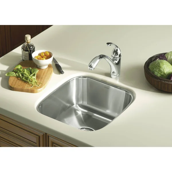 Sterling 11448-NA Springdale Stainless Steel Undermount Single Bowl Kitchen Sink