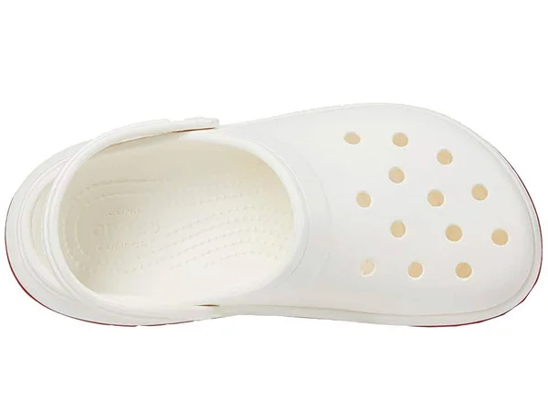 Crocs Crocband Full Force Clog White Men's 7, Women's 9