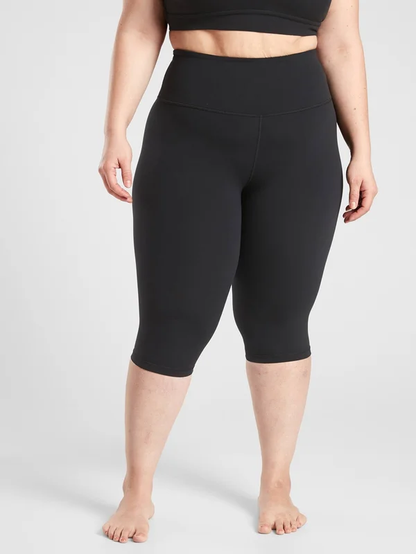 Athleta Women's Elation Crop Black Size S