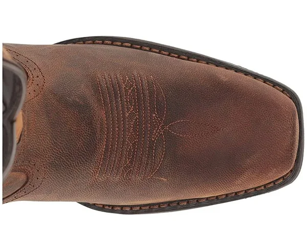 Durango Rebel Frontier Distressed Brown Western Boot