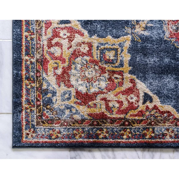 Unique Loom Helios Utopia Area Rug (4& 0 x 6& 0 - Gold)