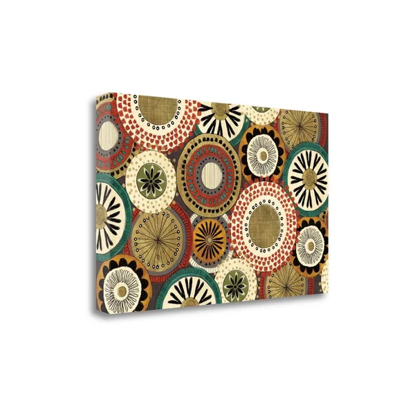 Tangletown Fine Art Spice Road I by Veronique Charron - Giclee Print on Gallery Wrap Canvas, 34x21x22