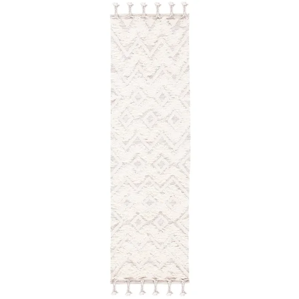 Safavieh Kenya Rug Collection KNY957A - Ivory - Grey - 3& x 5&