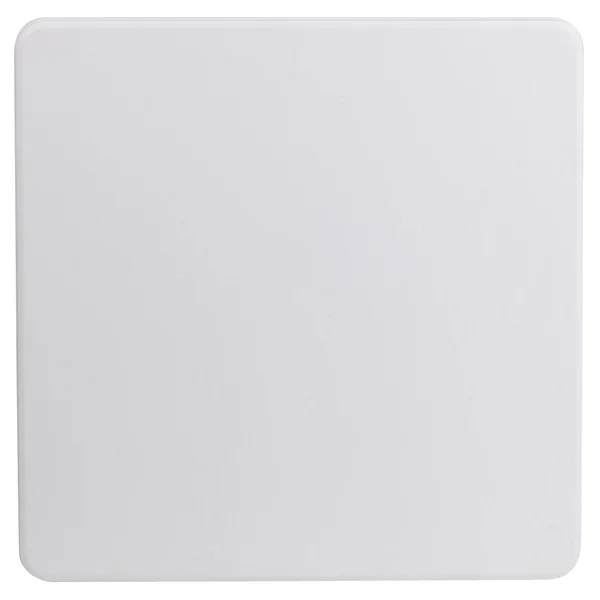 Emma + Oliver 2.85-Foot Square Granite White Plastic Folding Table - Event Folding Table