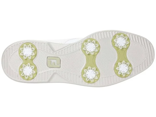 FootJoy Women's Traditions Golf Shoes 97901 - White/Gray - 9 - Medium