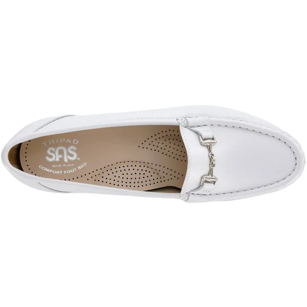 SAS Women's Metro Pearl White 7.5 Narrow