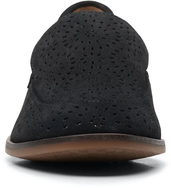 Clarks Womens Trish Calla Black Size 7.5