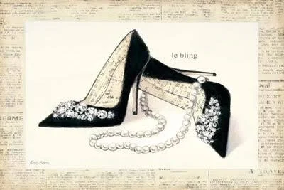 Framed Poster Prints - from Emily&s Closet IV by Emily Adams ( Fashion > Fashion Accessories > Jewelry art)