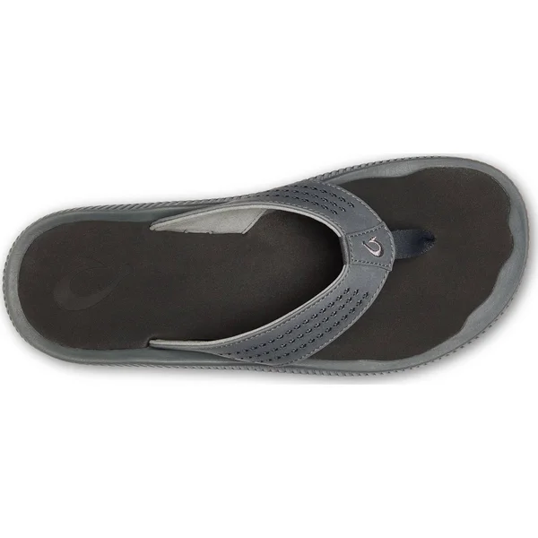 Olukai Ulele Sandals - Men's Blue/Charcoal, 14
