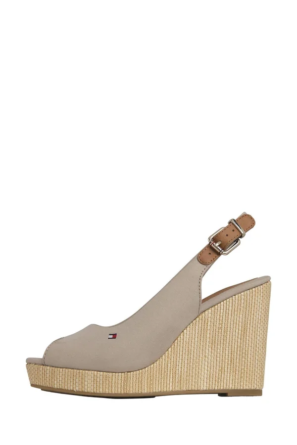 Tommy Hilfiger Iconic Elena Sling Back Wedge Sandals