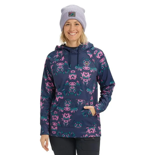 Burton Crown Bonded Womens Pullover (Dress Blue Stylus)
