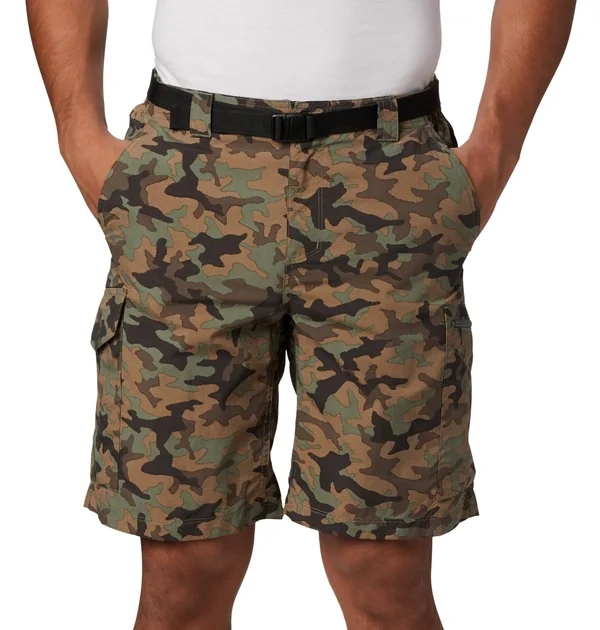 Columbia Silver Ridge Printed Cargo Shorts 34, 12
