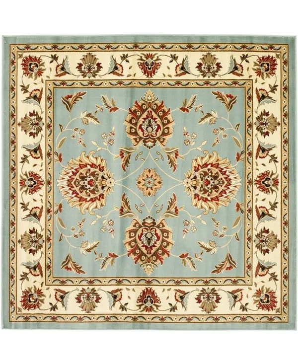 Safavieh Lyndhurst LNH555 Area Rug Blue, Ivory 6&-7x22 x 6&-7x22 Square