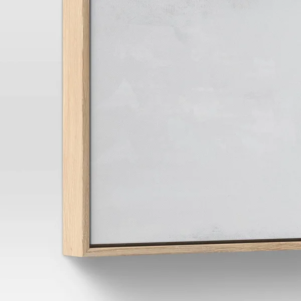 47x22 x 24x22 Abstract Framed Wall Canvas - Project 62