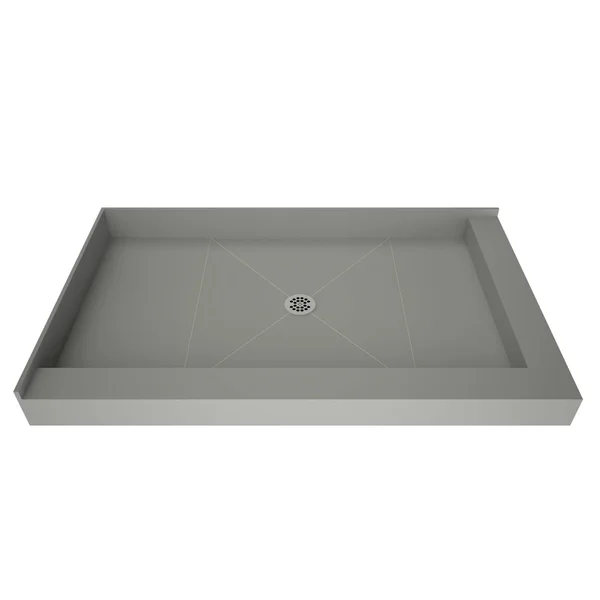 Tile Redi P3236CDR-PVC Redi Base 32x22 x 36x22 Rectangular Shower Base - Polished Chrome