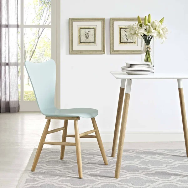 Modway Cascade Black Wood Dining Chair