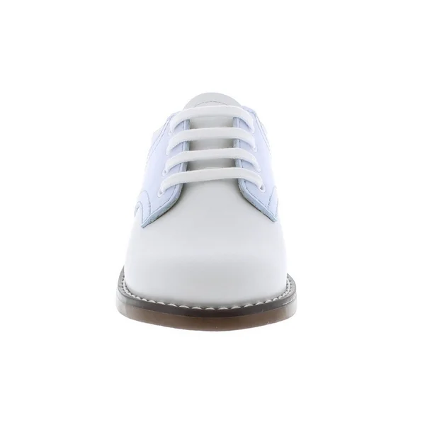 Footmates Cheer 3 (Infant/Toddler/Little Kid) Kids Shoes White/Light Blue : 8.5 Toddler M/W